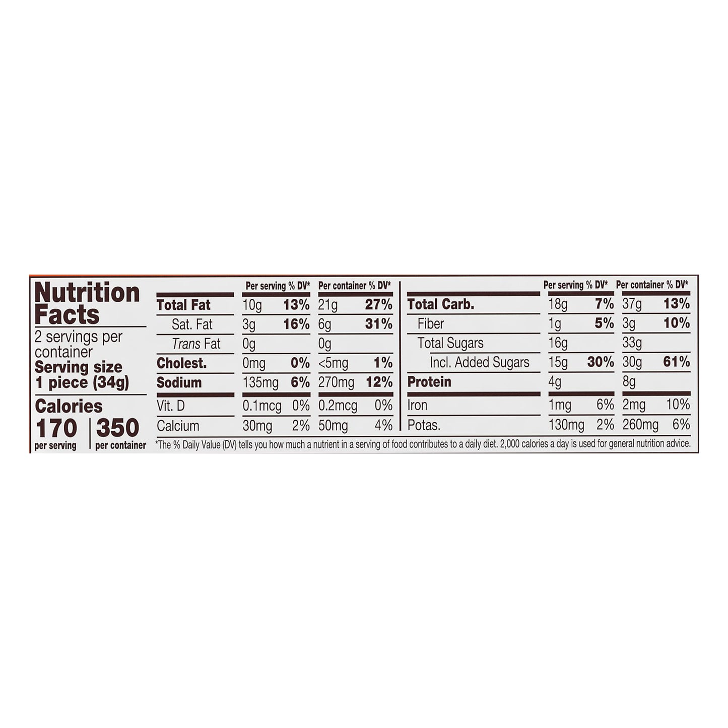 Reese's King Size Peanut Butter Pumpkins Candy 2 ea