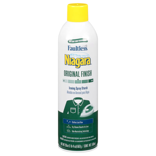 Faultless Niagara Original Finish Ironing Spray Starch 20 oz