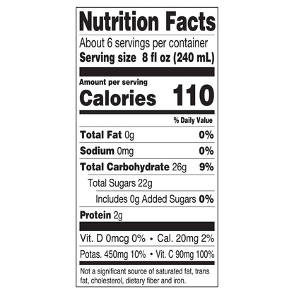 Tropicana Grovestand Lots of Pulp Orange 100% Juice 52 oz