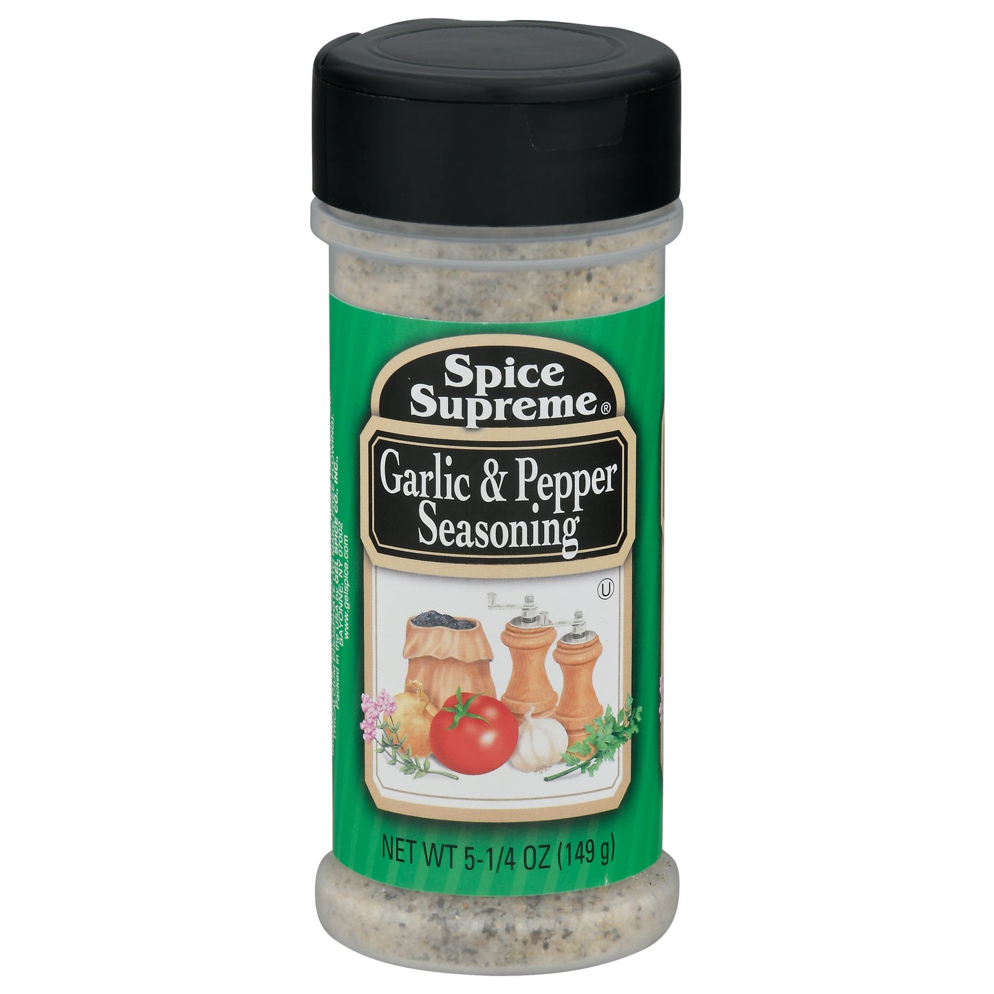Spice Supreme Garlic & Pepper Seasoning 5.25 oz