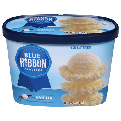 Blue Ribbon Classics Vanilla Frozen Dessert, 48 fl oz
