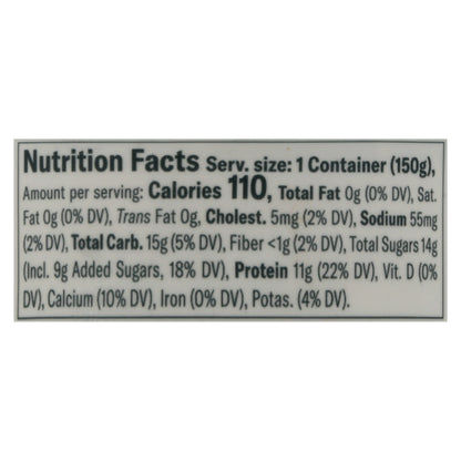Chobani Non-Fat Greek Strawberry on the Bottom Yogurt 5.3 oz