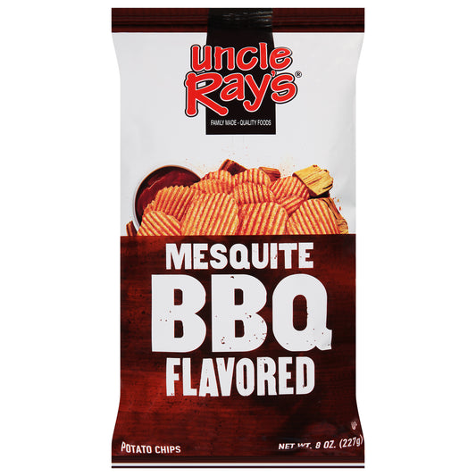 Uncle Ray's Mesquite BBQ Flavored Potato Chips 8 oz