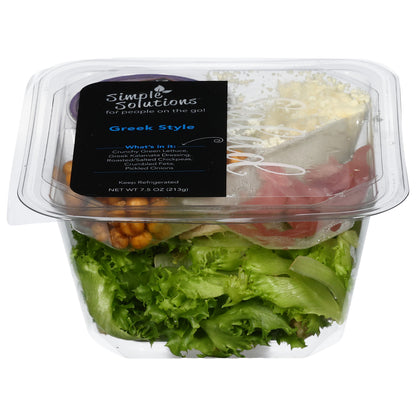 Simple Solutions Greek Style Salad 7.5 oz