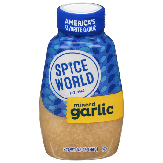 Spice World Minced Garlic 9.5 oz