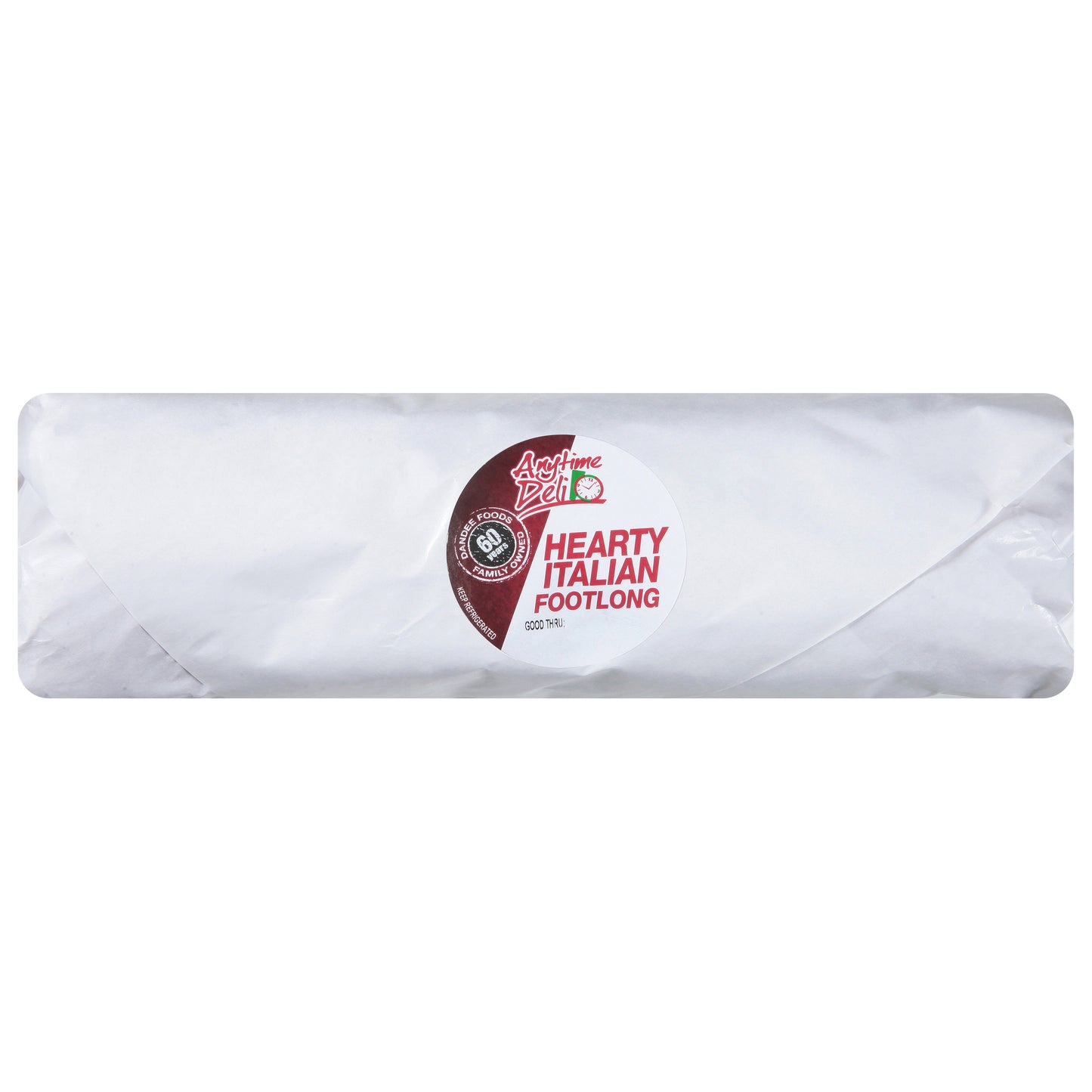 Anytime Deli Hearty Italian Sub Footlong 13 oz
