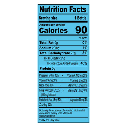 BODYARMOR Sports Drink Blue Raspberry, 12 fl oz, 8 Pack