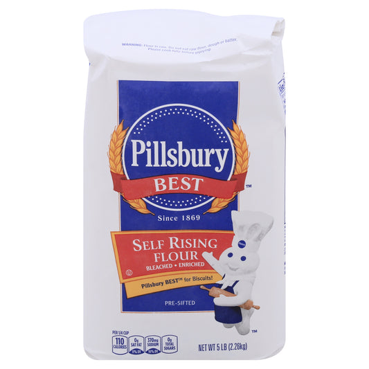 Pillsbury Best Bleached Enriched Self Rising Flour 5 lb