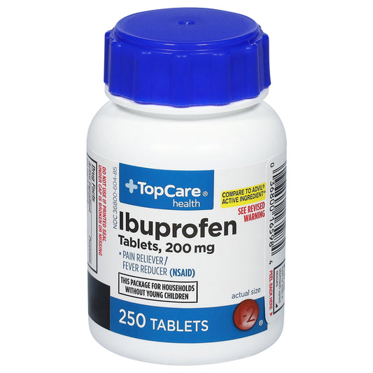 TopCare Health 200 mg Ibuprofen 250 Tablets