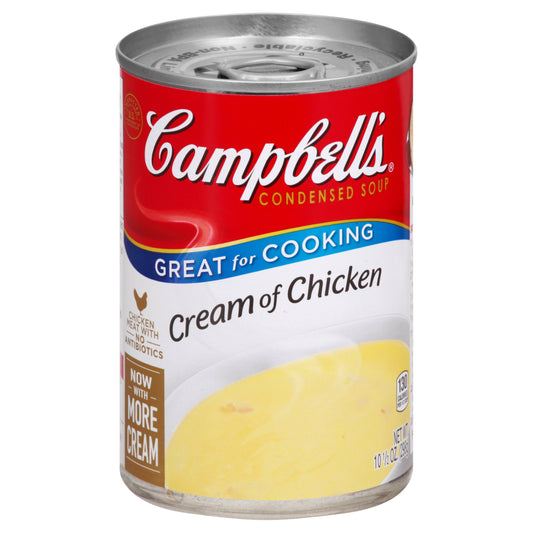 Campbell's Cream of Chicken Condensed Soup 10.5 oz