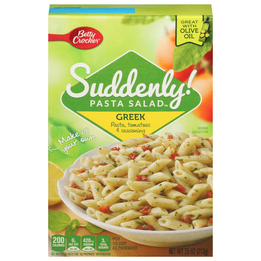 Betty Crocker Suddenly! Greek Pasta Salad 7.5 oz