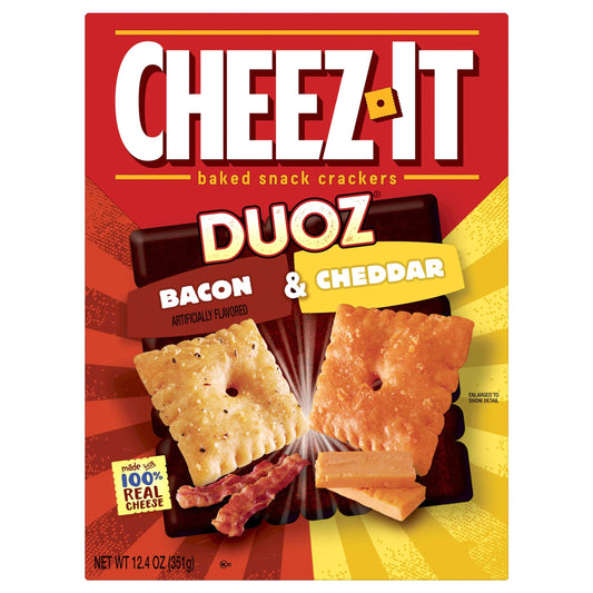 Cheez-It® DUOZ Bacon and Cheddar Crackers
