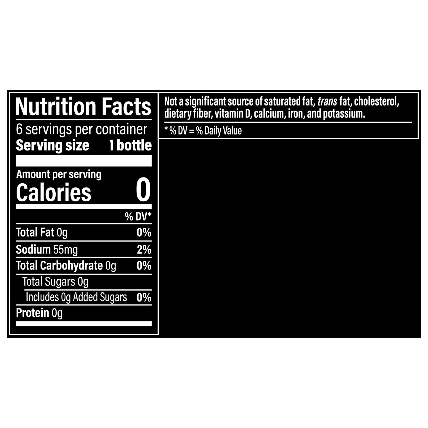 Pepsi Zero Sugar Soda Cola 16.9 Fl Oz 6 Count Bottles