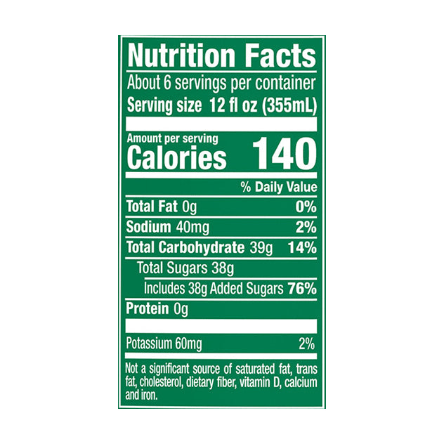 7UP Lemon Lime Soda, 2 L bottle