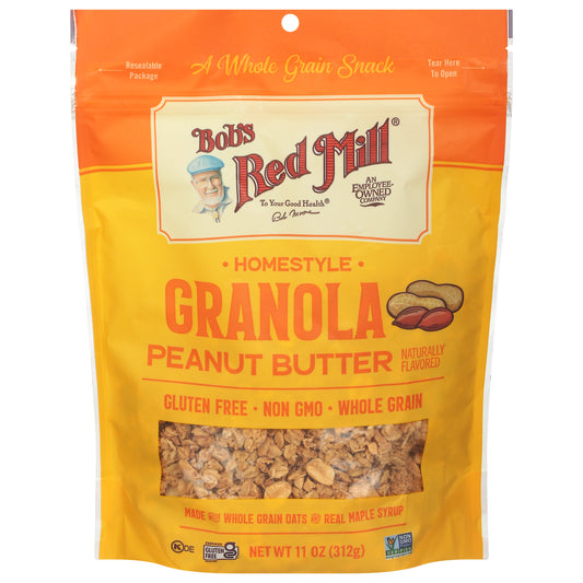 Bob's Red Mill Homestyle Peanut Butter Granola 11 oz