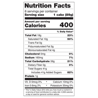 Snack Cakes, Little Debbie Big Pack Fall Party Cakes (Vanilla)