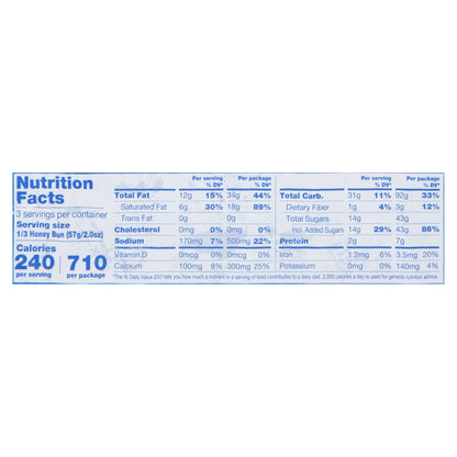 Tastykake Iced Honey Bun 6 oz