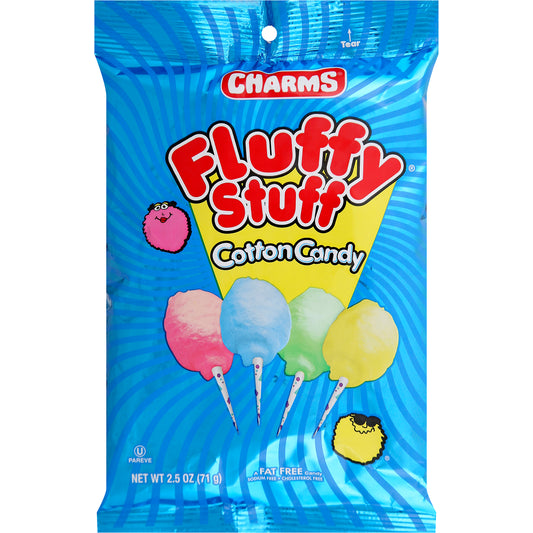 Charms Fluffy Stuff Cotton Candy 2.5 oz