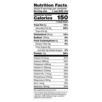 fairlife Whole Ultra-Filtered Milk, Lactose Free, 52 fl oz