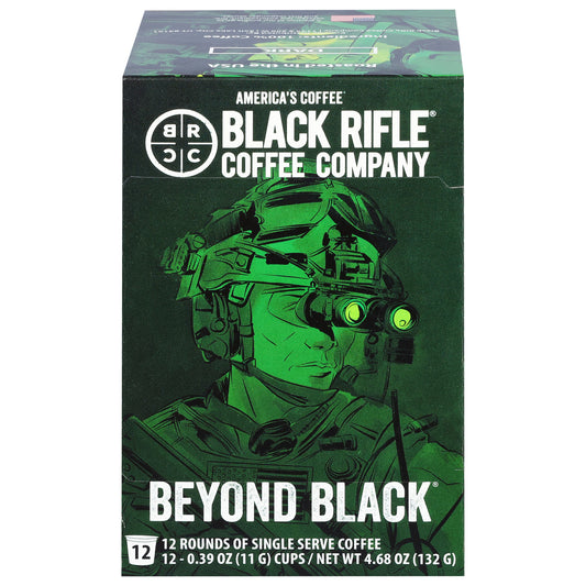 Black Rifle Coffee Company Beyond Black Coffee 12 - 0.39 oz Cups