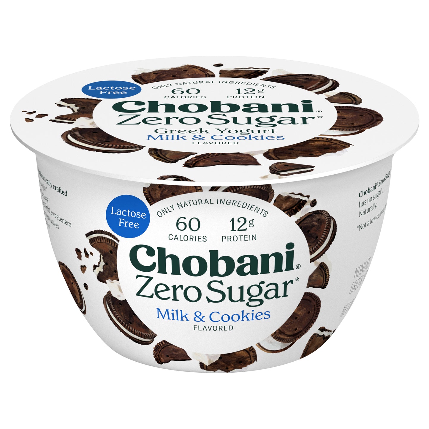 Chobani® with Zero Sugar* Milk & Cookies 5.3 oz