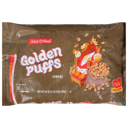 Malt O Meal Golden Puffs Family Size Cereal Family Size 25 oz