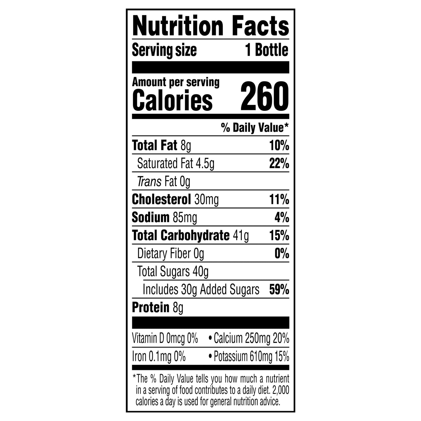 Dunkin' French Vanilla Iced Coffee Bottle, 13.7 fl oz