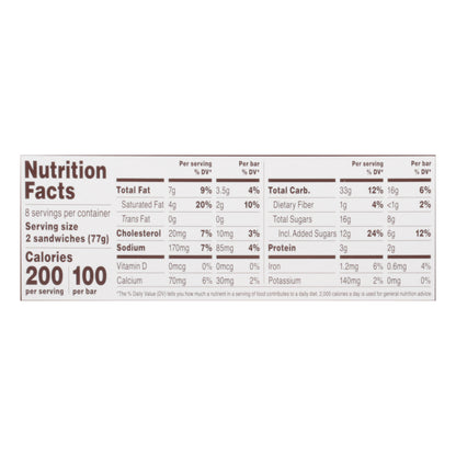 Blue Bell Mini Vanilla Ice Cream Sandwiches - 16 ct / 2.3 fl oz