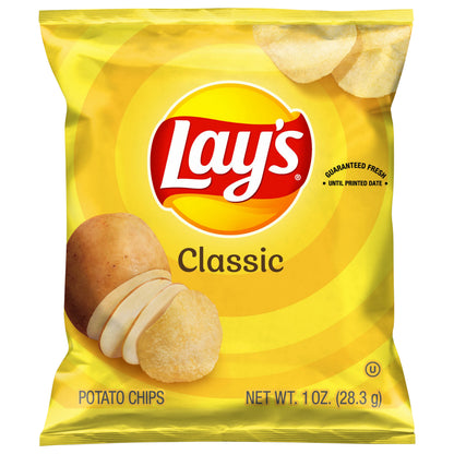 Lay's Potato Chips Classic 1 Oz