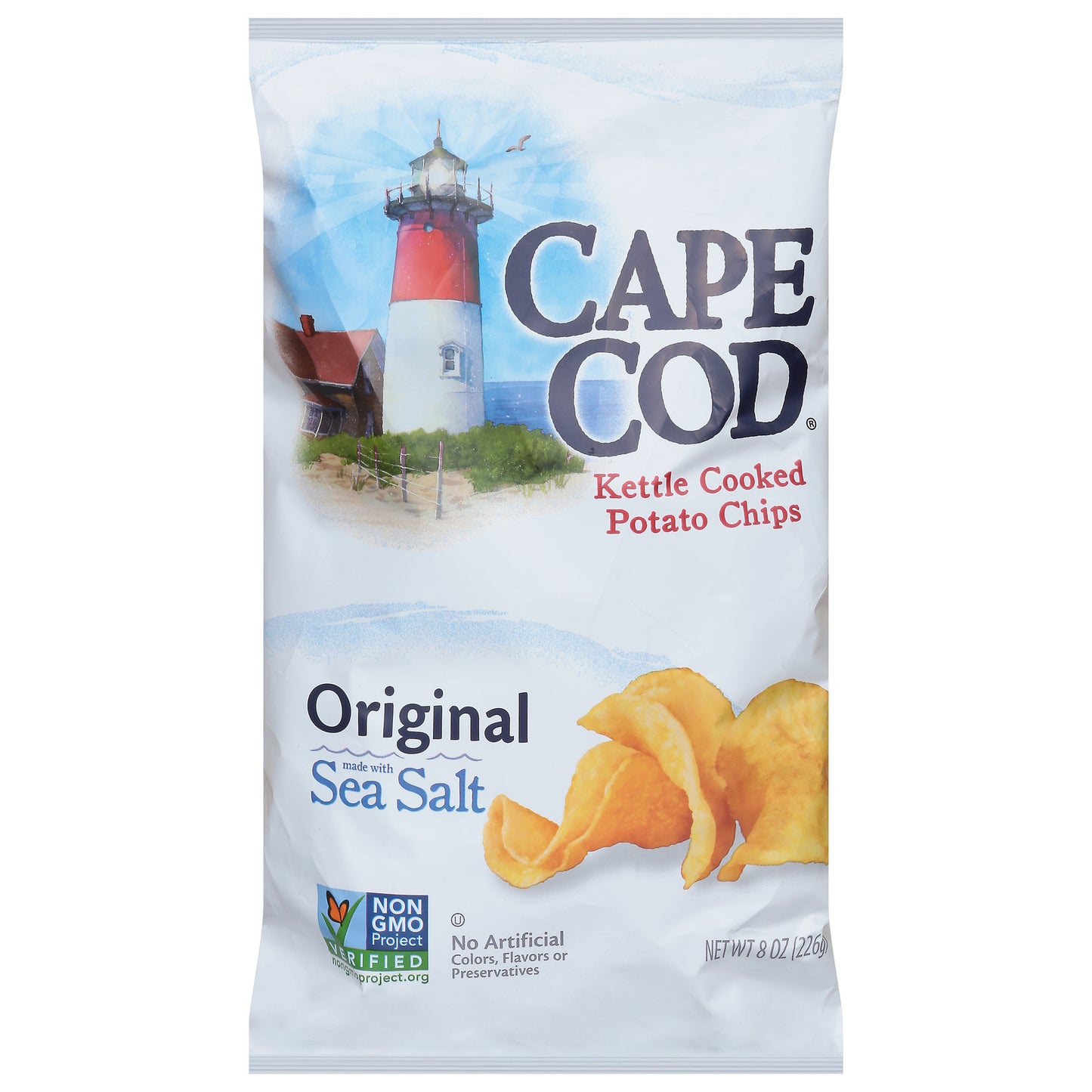 Cape Cod Kettle Cooked Original Potato Chips 8 oz