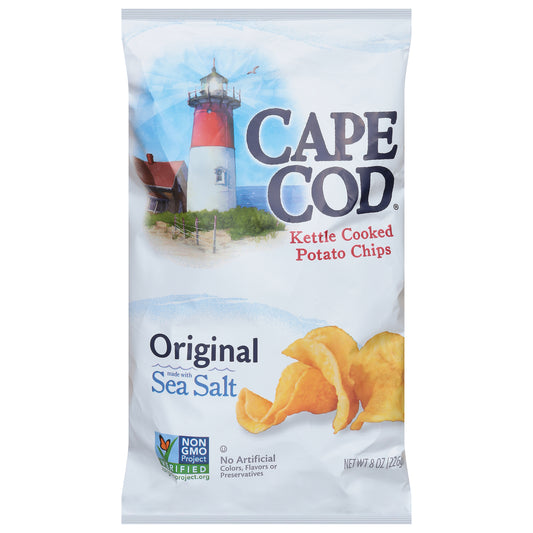 Cape Cod Kettle Cooked Original Potato Chips 8 oz