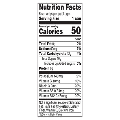 V8 +Energy Pomegranate Blueberry Energy Beverage 6 - 8 fl oz Cans