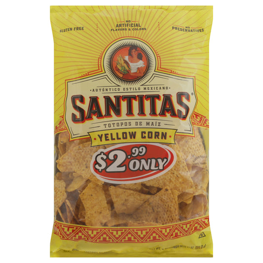 Santitas Yellow Corn Tortilla Chips 11 oz