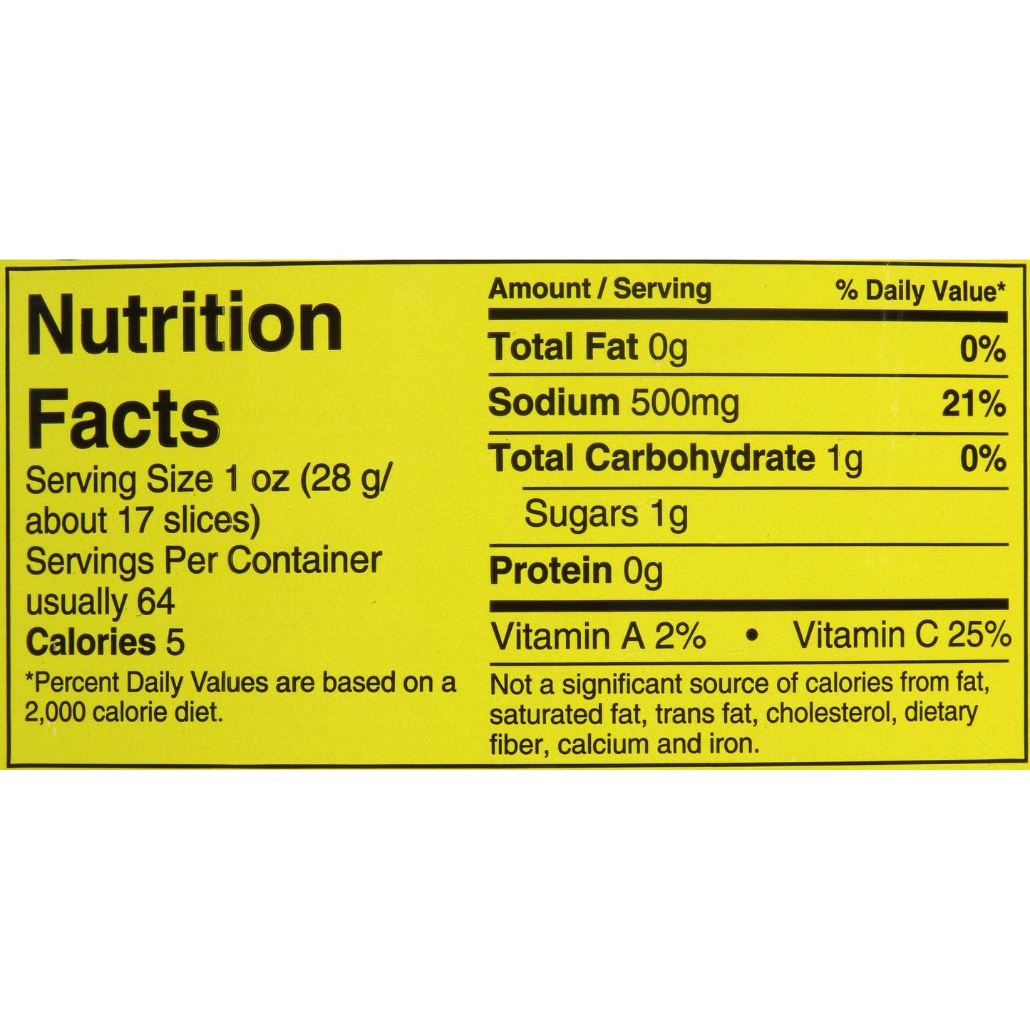 Mt. Olive Fresh Pack Jalapeno Slices 128 fl. oz. Jar