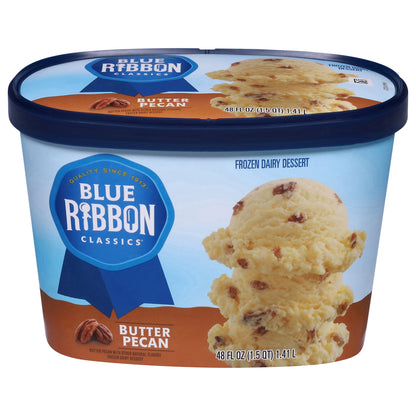 Blue Ribbon Classics Butter Pecan Frozen Dessert, 48 fl oz
