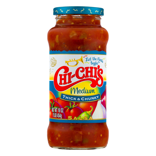 Chi-Chi's Medium Thick & Chunky Salsa 16 oz