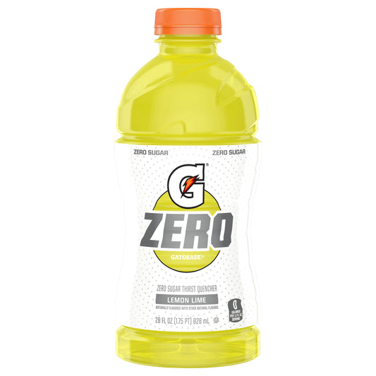 Gatorade® Zero Sugar Yellow Lemon Lime Sports Drink Bottle