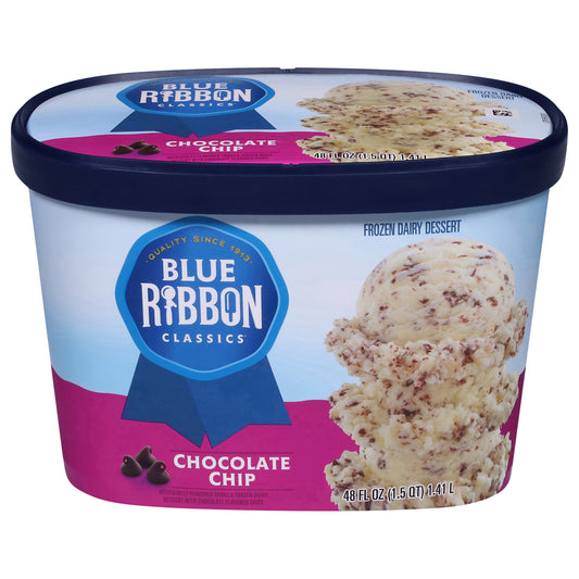 Blue Ribbon Classics Chocolate Chip Frozen Dessert, 48 fl oz