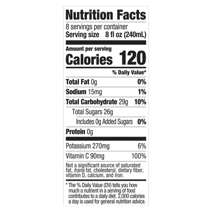 Juicy Juice 100% Juice, Orange Tangerine, 64 Fl Oz Bottle