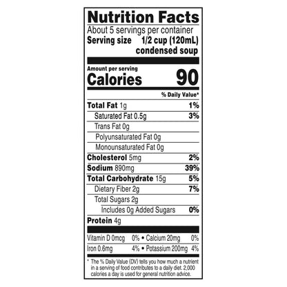 Campbell's Family Size Vegetable Beef Condensed Soup 23 oz