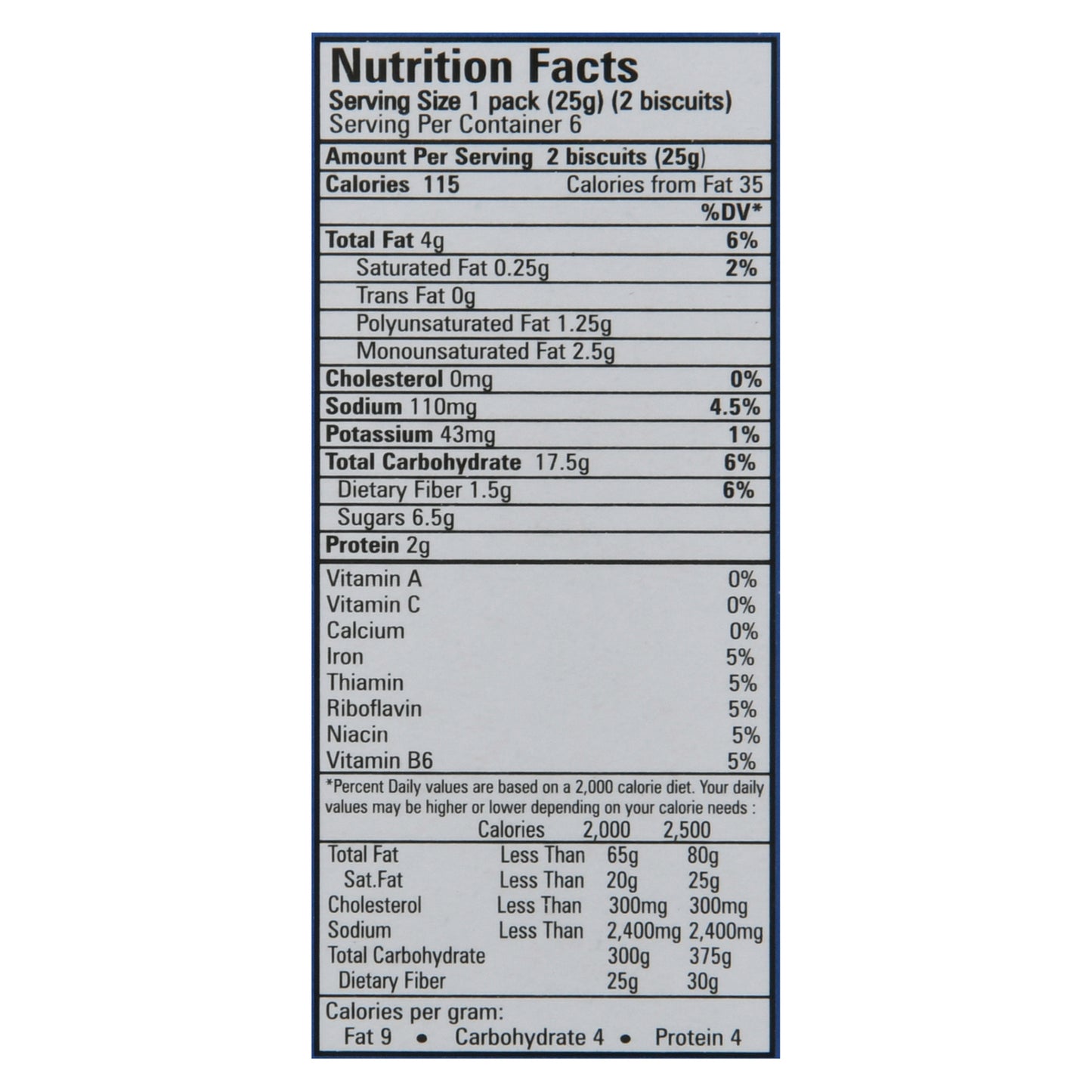 Sobisk Breakfast Blueberry Biscuits 6 Packs