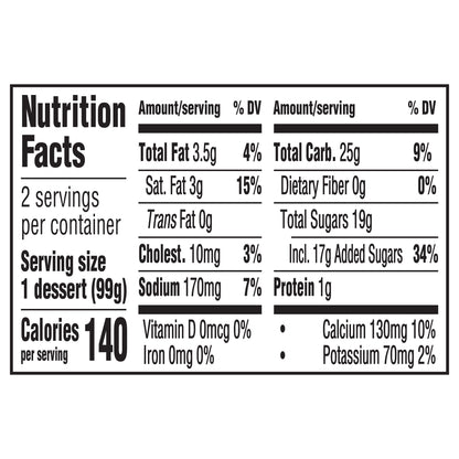 Jell-O Coconut Caramel Ready-to-Eat Pudding Snack Cups, 2 ct Cups