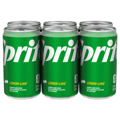 Sprite Cans, 7.5 fl oz, 6 Pack
