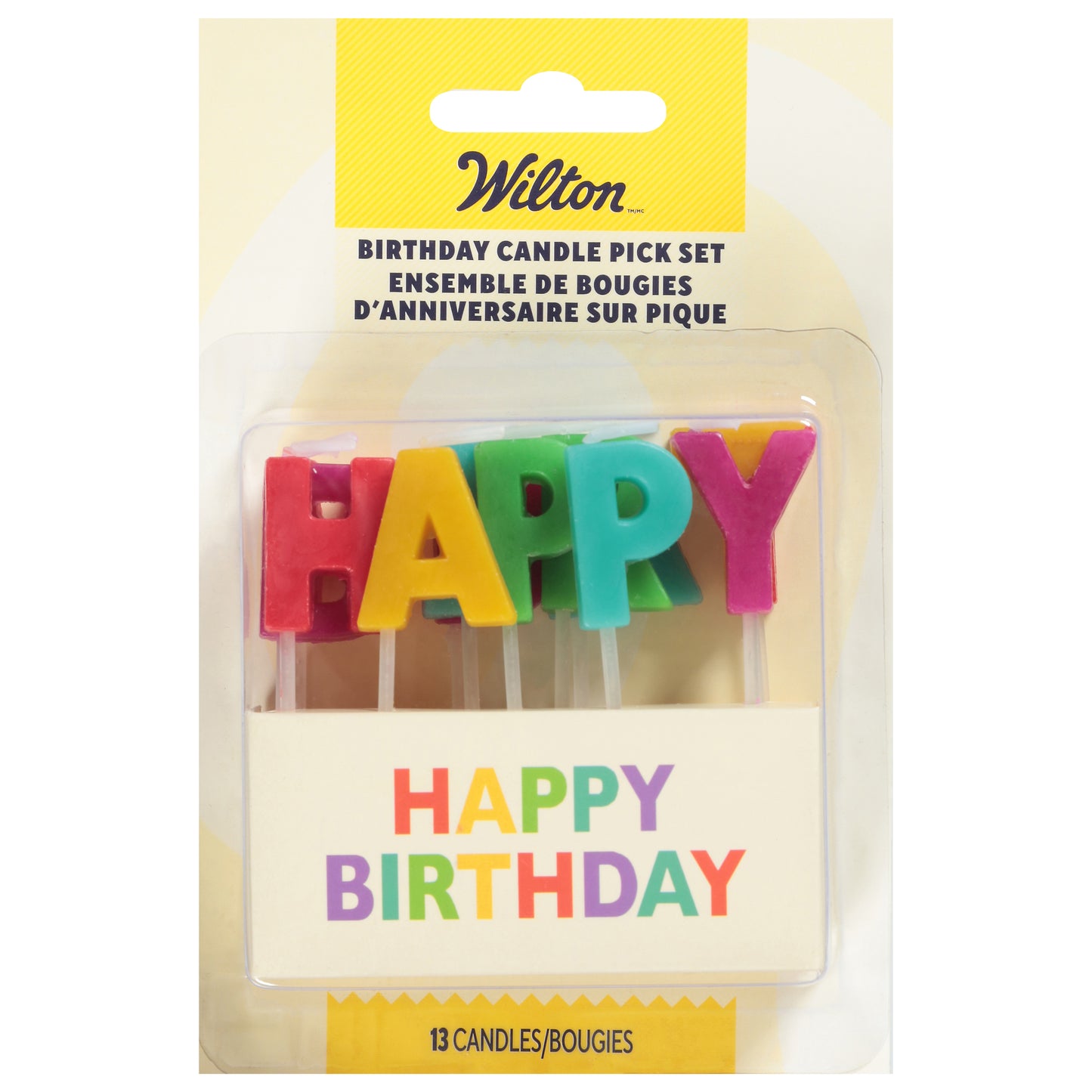 Wilton Birthday Candle Pick Set 1 Set