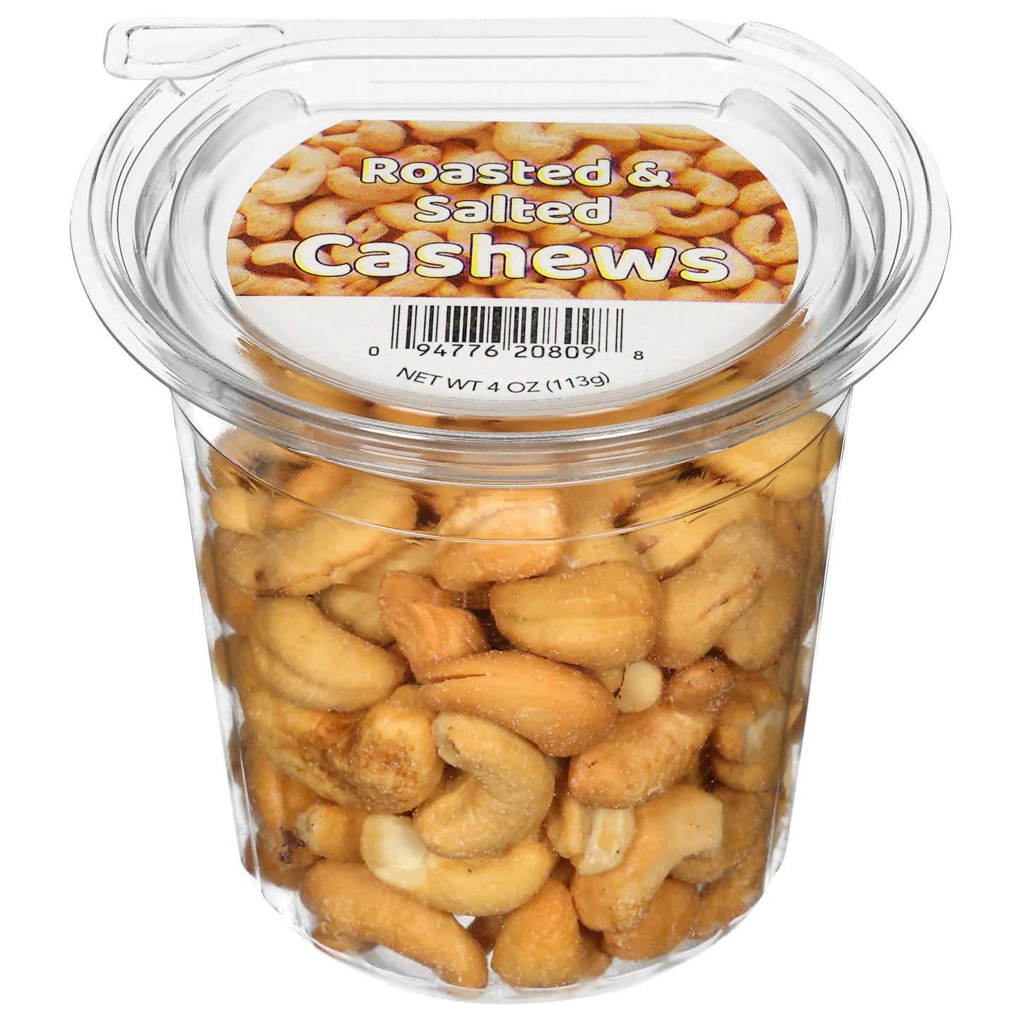 Car Cup Roasted & Salted Cashews 4 oz