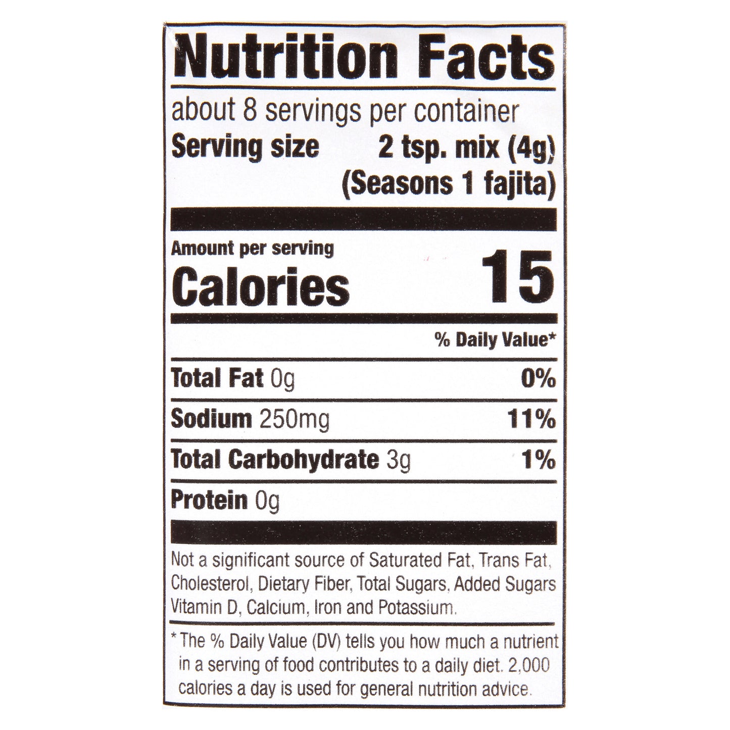 McCormick Fajita Seasoning Mix, 1.12 oz