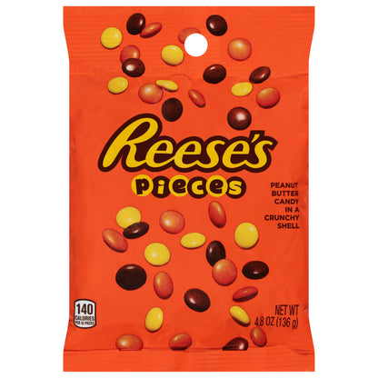 Reese's Pieces Peanut Butter Candy 4.8 oz
