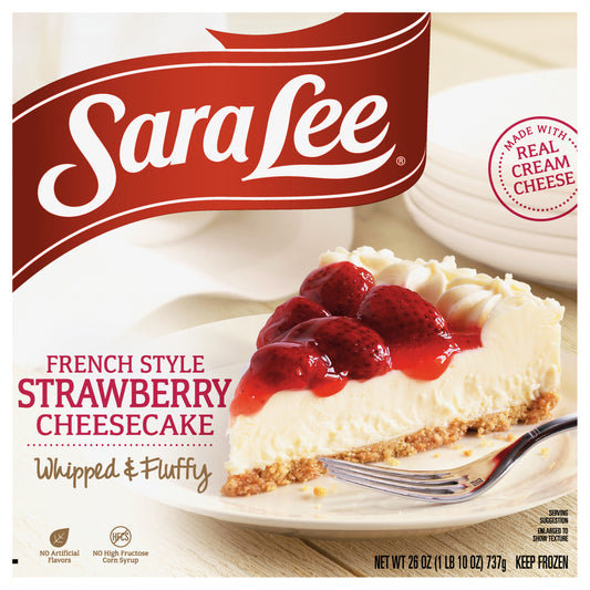 Sara Lee® French Style Cheesecake 7" Strawberry 26oz