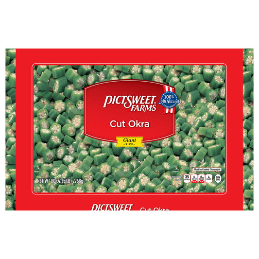 Pictsweet Farms Cut Okra - 80 oz