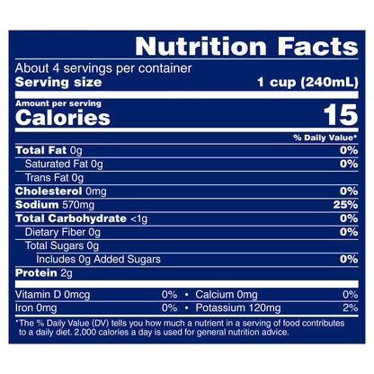 Swanson® Natural Goodness® Lower Sodium Chicken Broth, 32 oz Carton